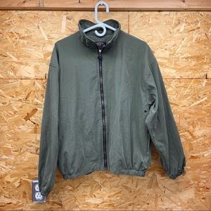 Vintage Medium Stormtech army green breaker